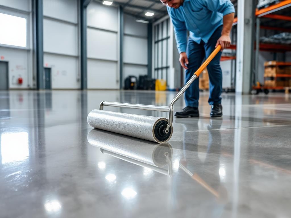 Wasserglasbehandlung auf Beton — FANI GmbH